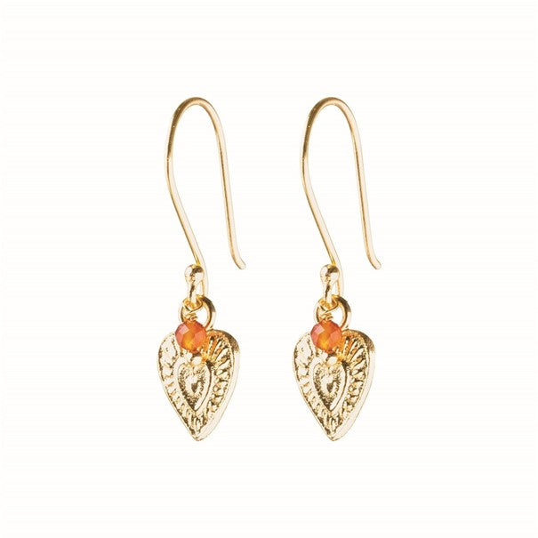 Generous Carnelian Earrings GP