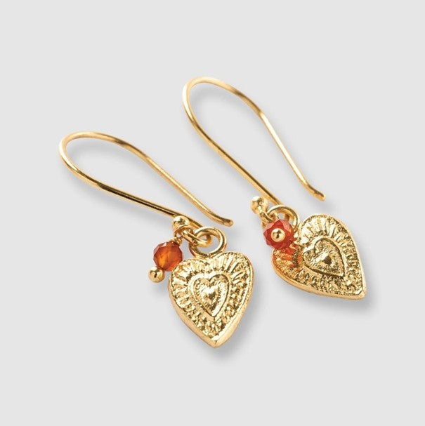 Generous Carnelian Earrings GP