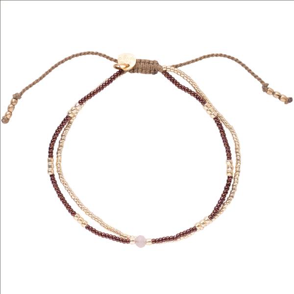 Willing Rose Quartz Bracelet GC