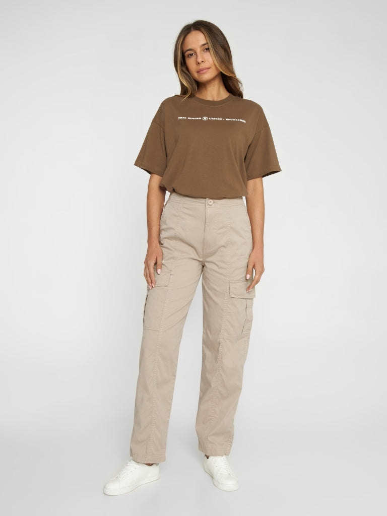 Cargo twill pants