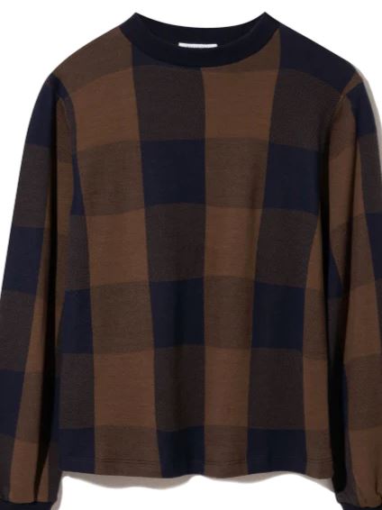 Sierra Cay Knitted Check Top
