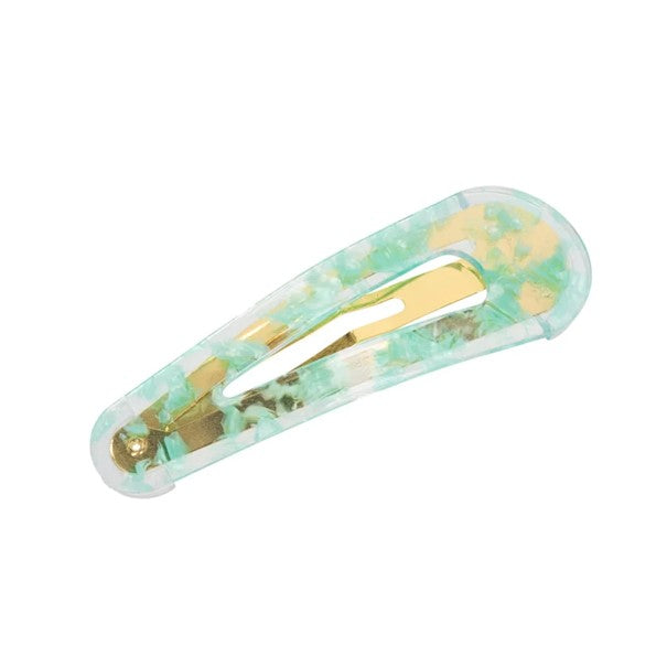 Click Hair Clip_Field Green