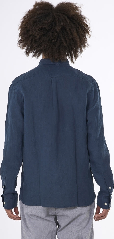 Custom fit linen shirt