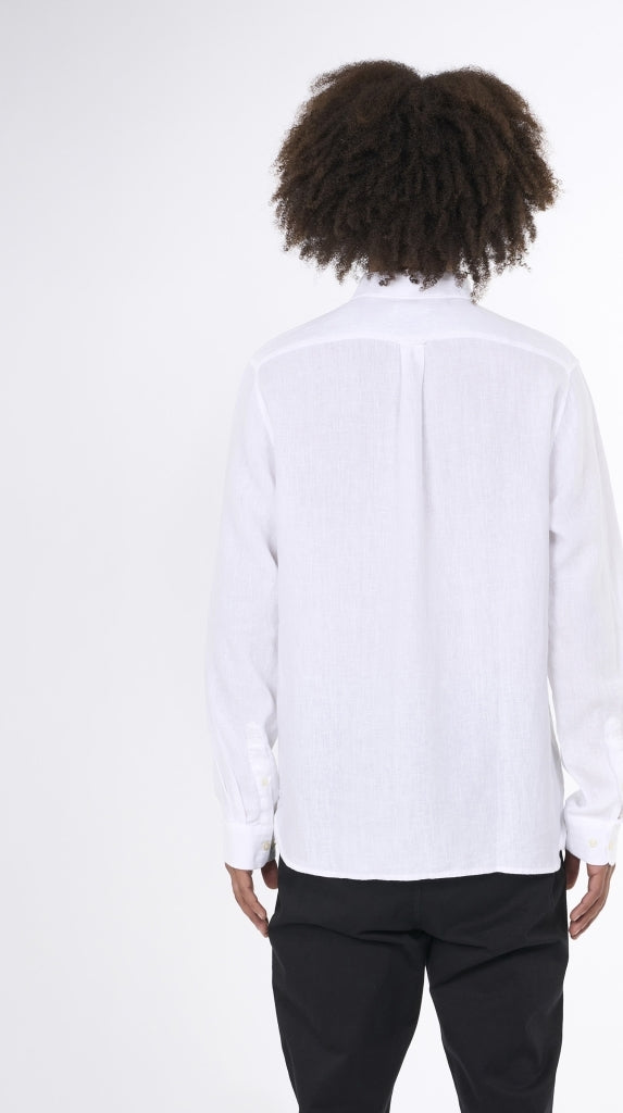 Custom fit linen shirt