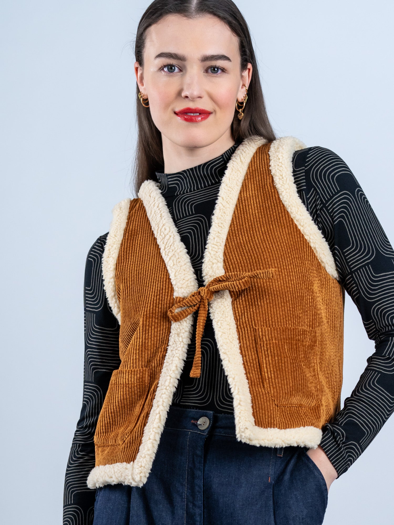 Cozy Retro Hug Vest