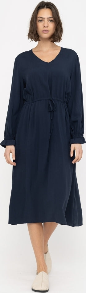 Elianna V-neck Midi Dress