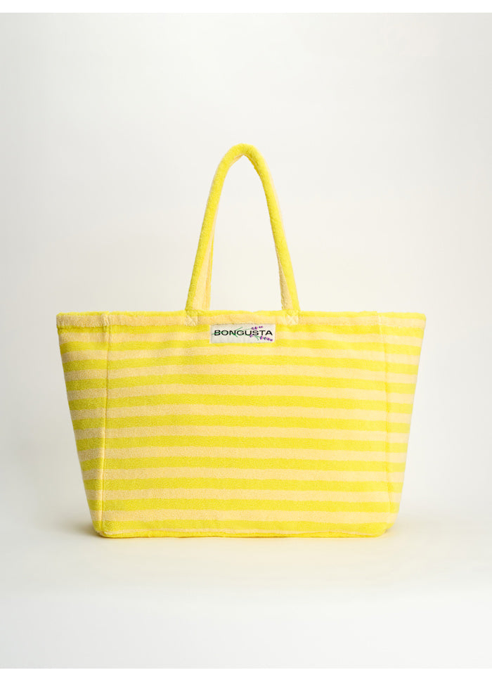 Naram Weekend Bag pristine & neon yellow
