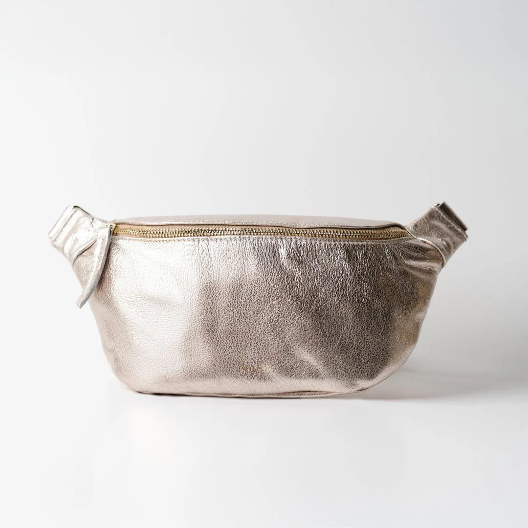 Fanny Pack - Metallic Platin