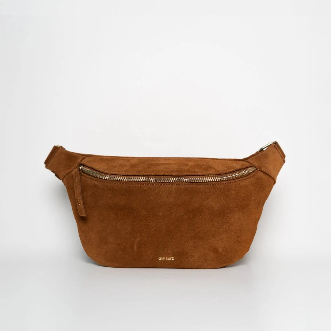 Fanny Pack - Wildleder Brown