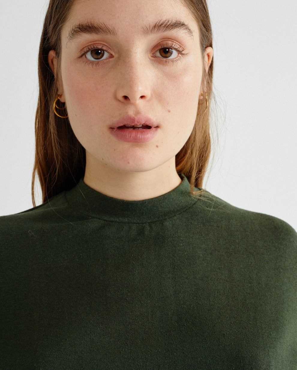 Green thick hemp Aidin t-shirt