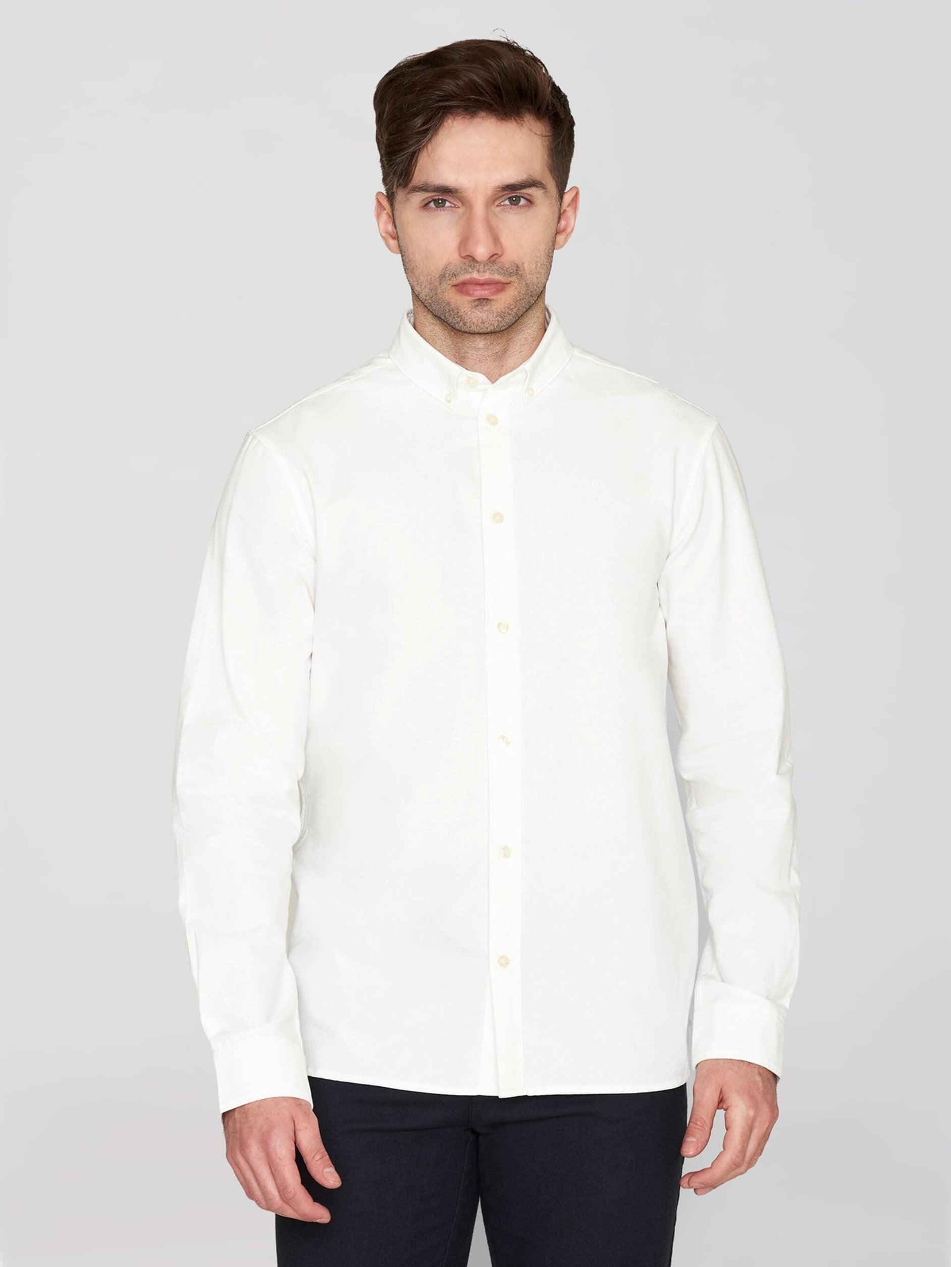 Harald small owl oxford regular fit shirt