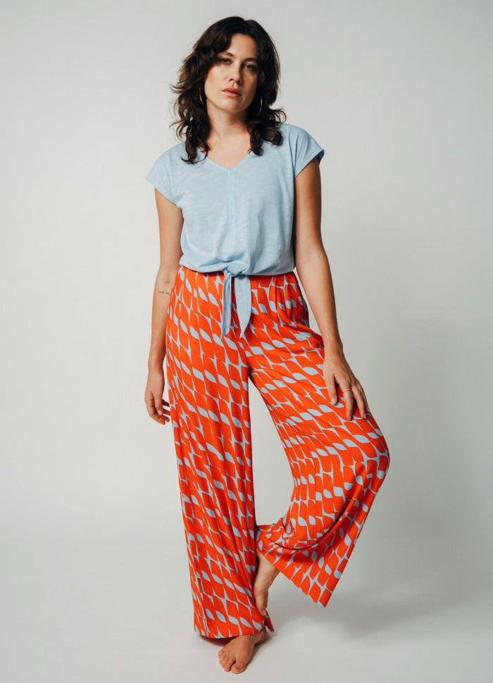 Floating Flare Palazzo Trousers