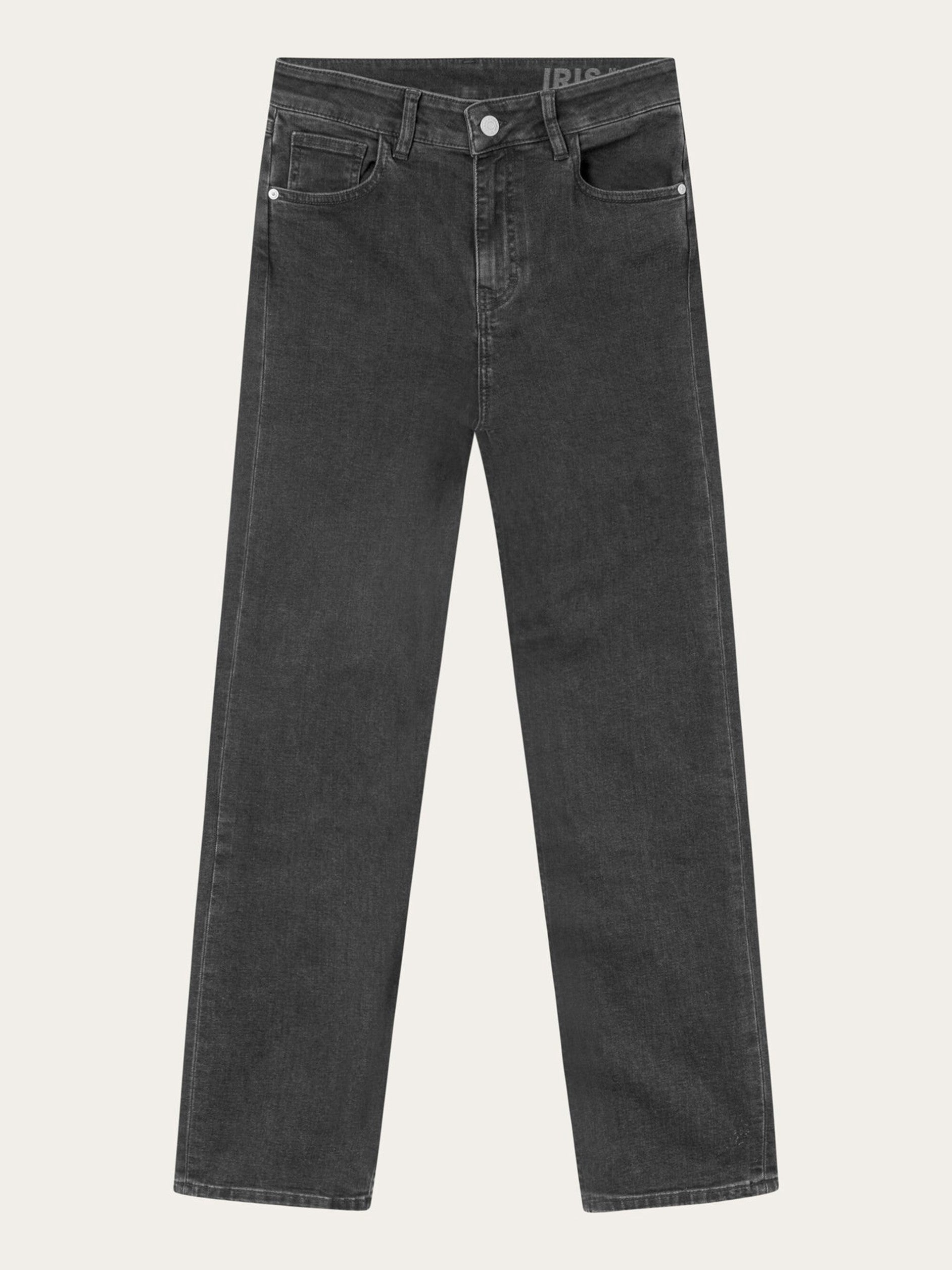 IRIS mom mid-rise rinse black