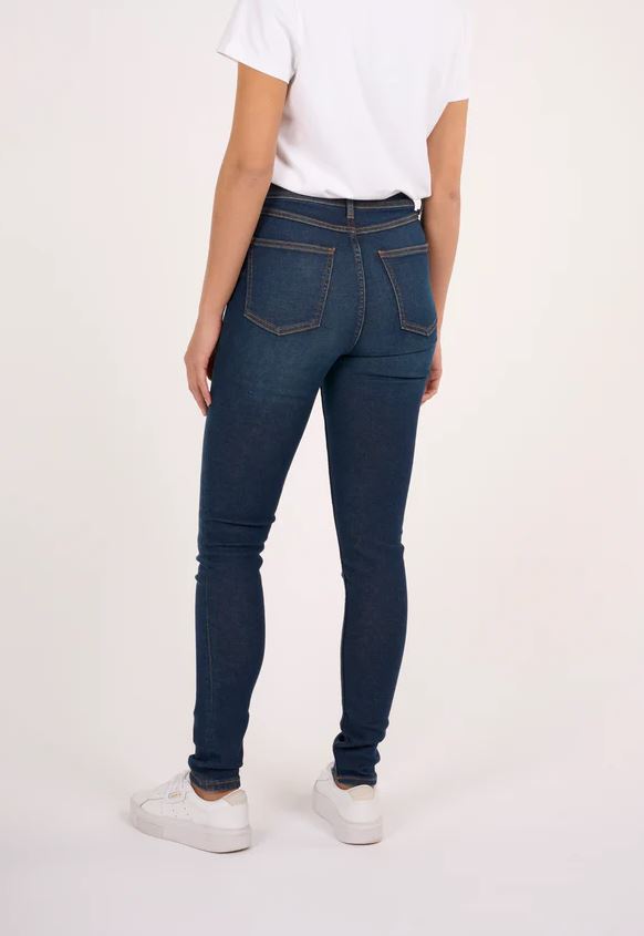 Ivy skinny denim jeans deep blue