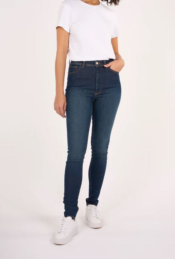 Ivy skinny denim jeans deep blue