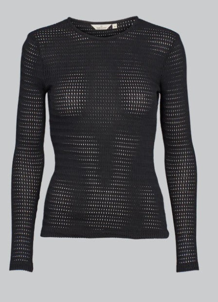 Karla LS Tee GOTS_Black