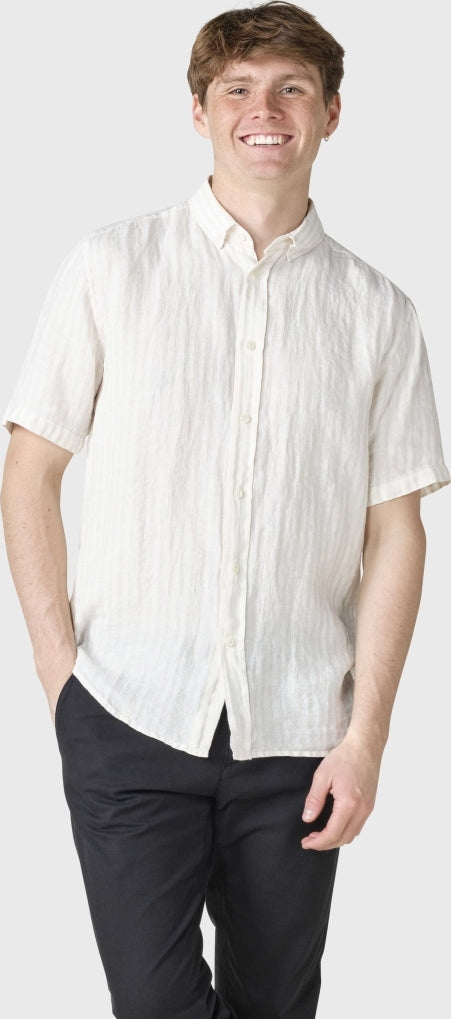Dennis short striped shirt