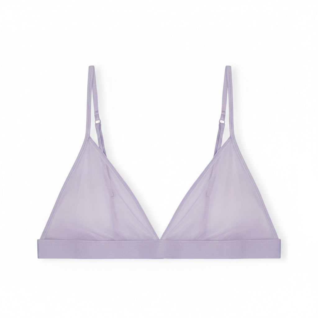 Mesh Triangle Bralette