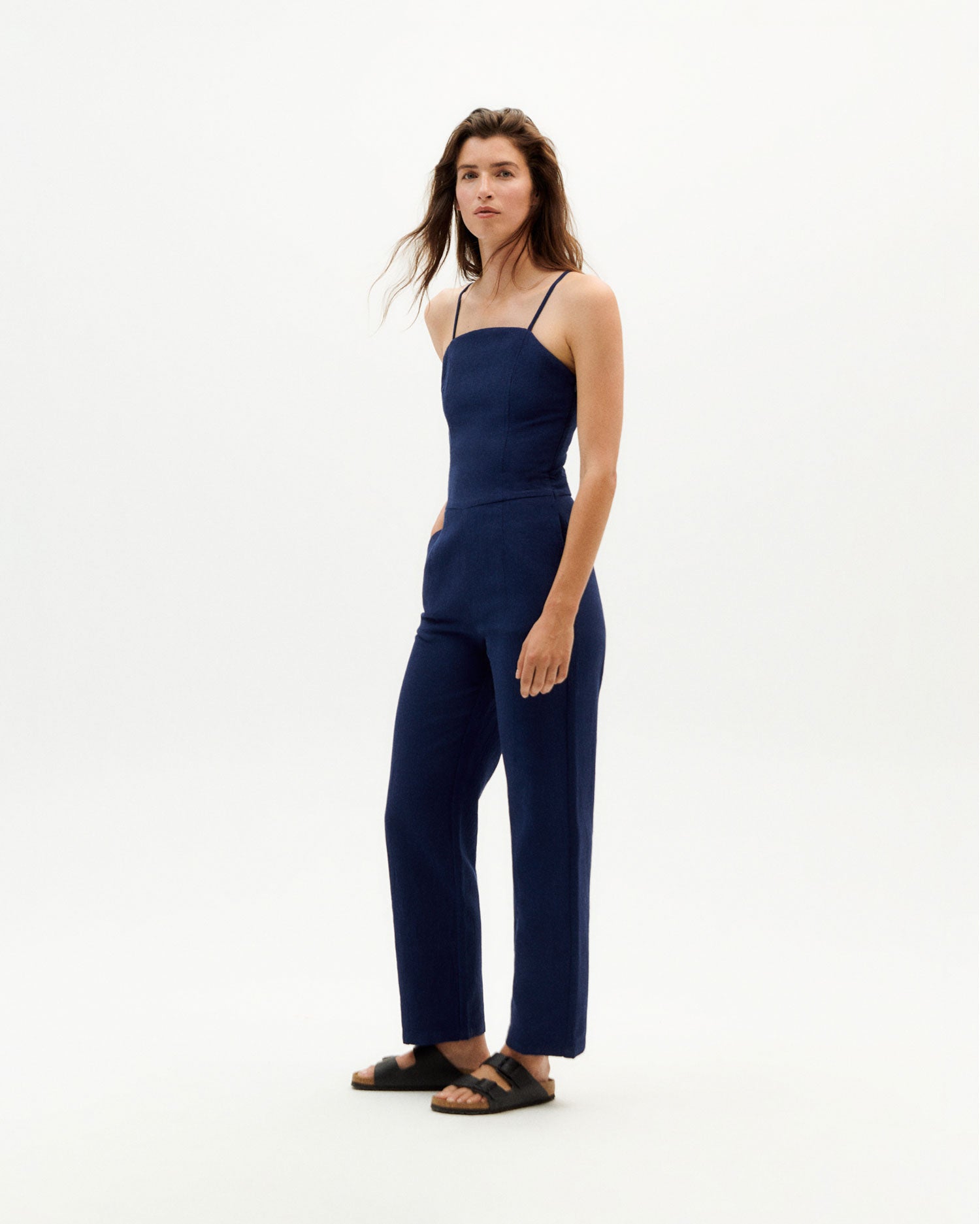 Navy Mona Jumpsuit