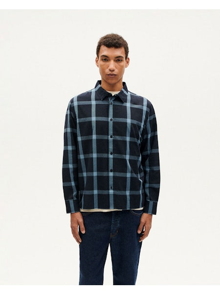 Navy Windowpale Jimbo Shirt