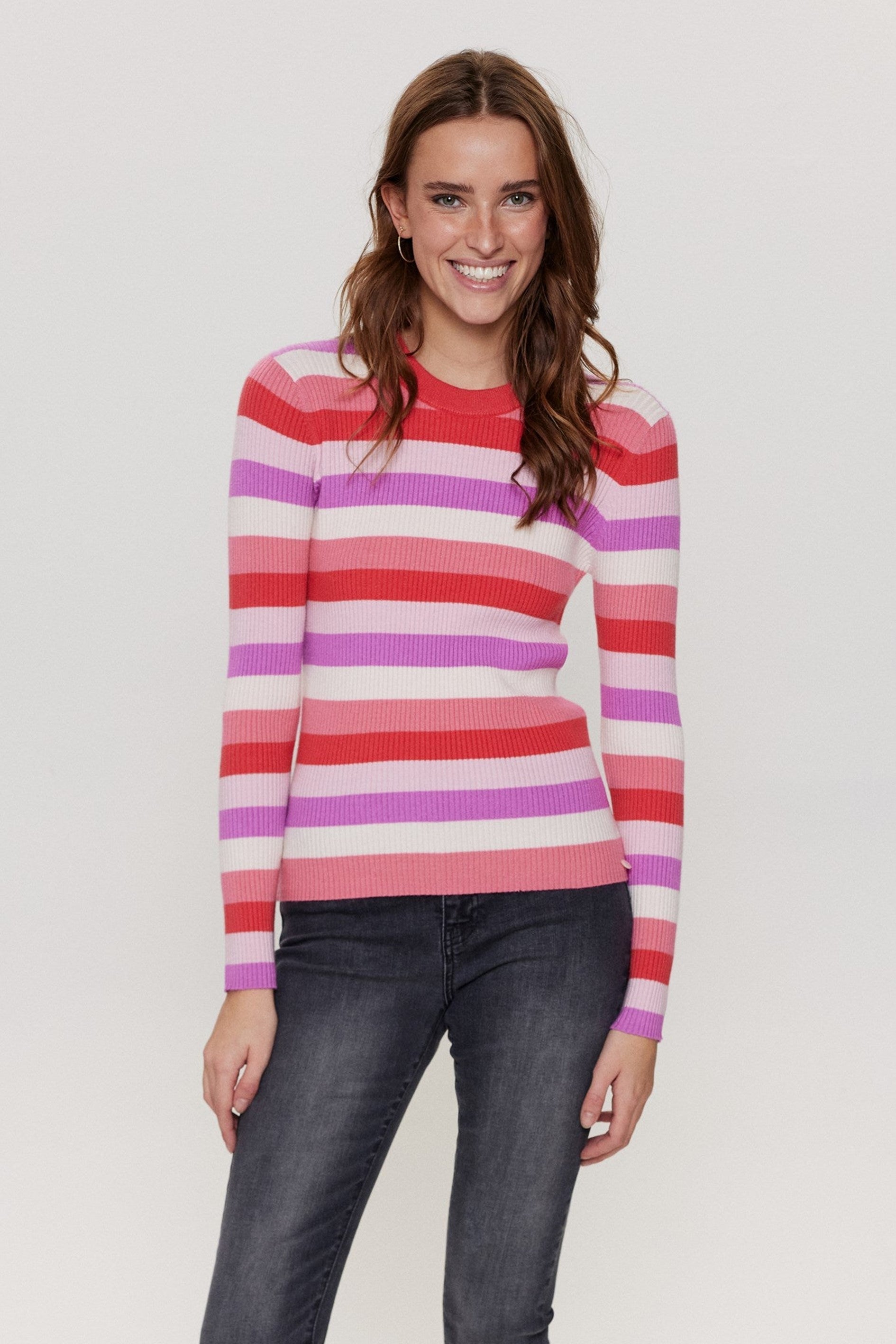 Nuberry Stripe Pullover MS24