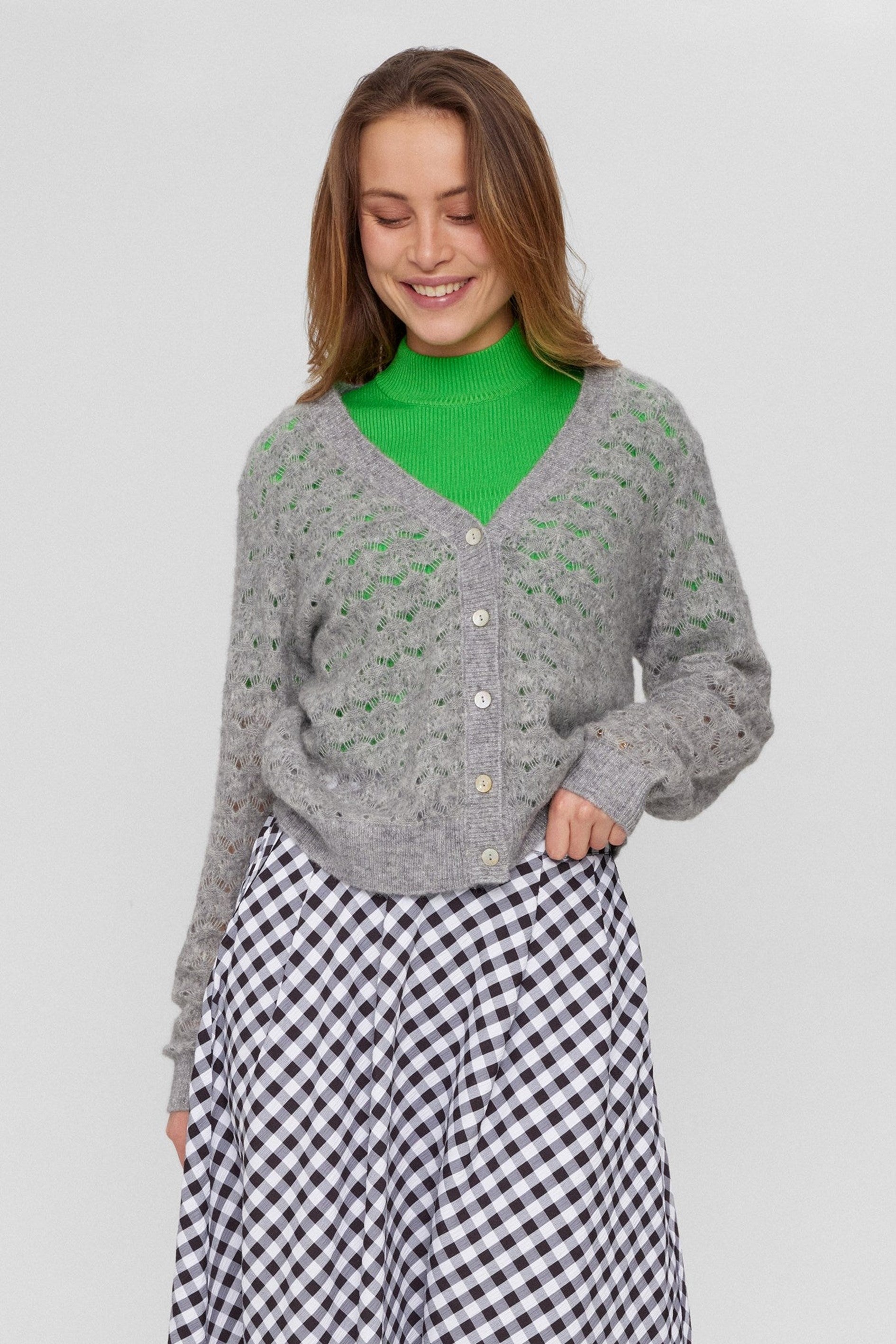 Nurietta Pointelle Cardigan