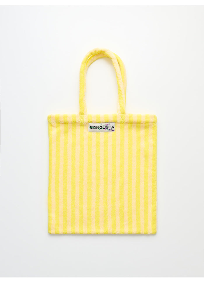 Naram Totebag pristine & neon yellow