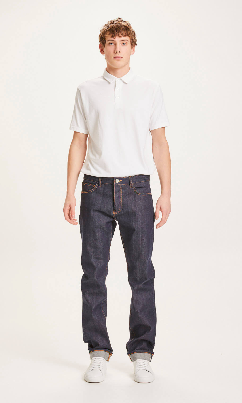 OAK raw blue selvedge denim