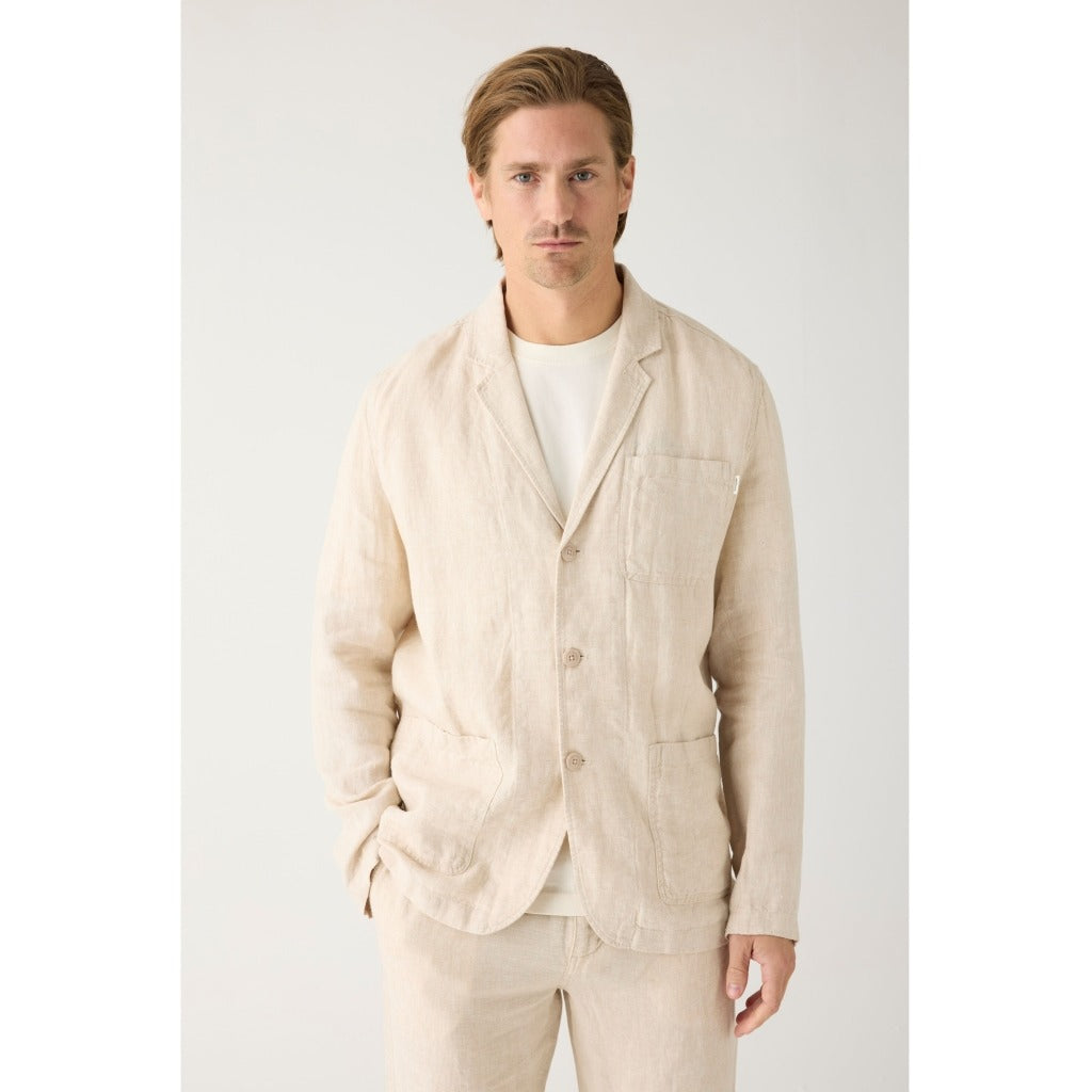Organic Linen Blazer GOTS/Vegan