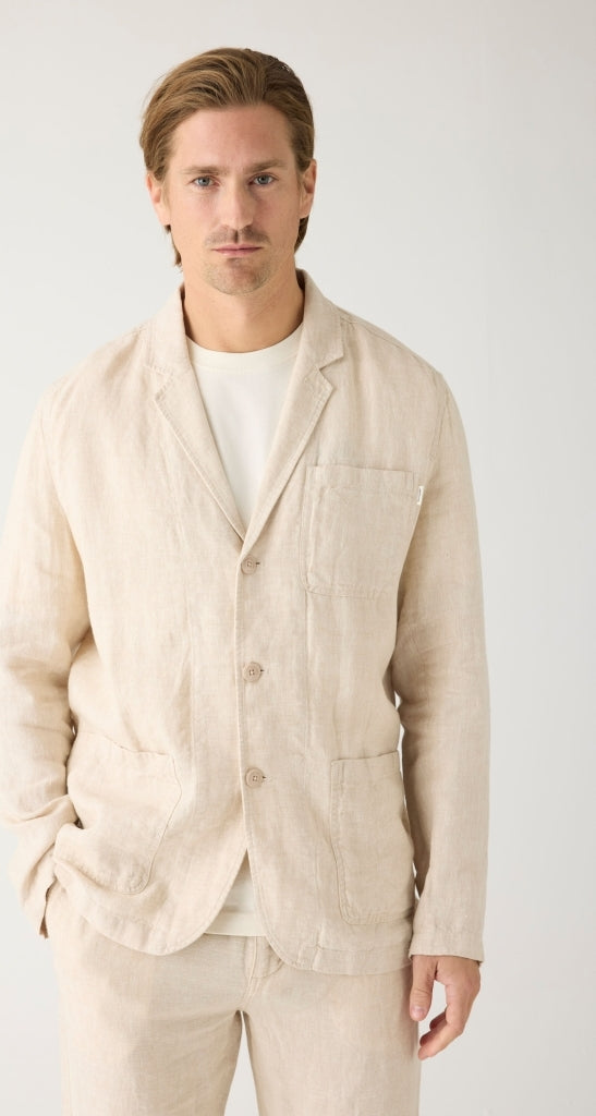 Organic Linen Blazer GOTS/Vegan