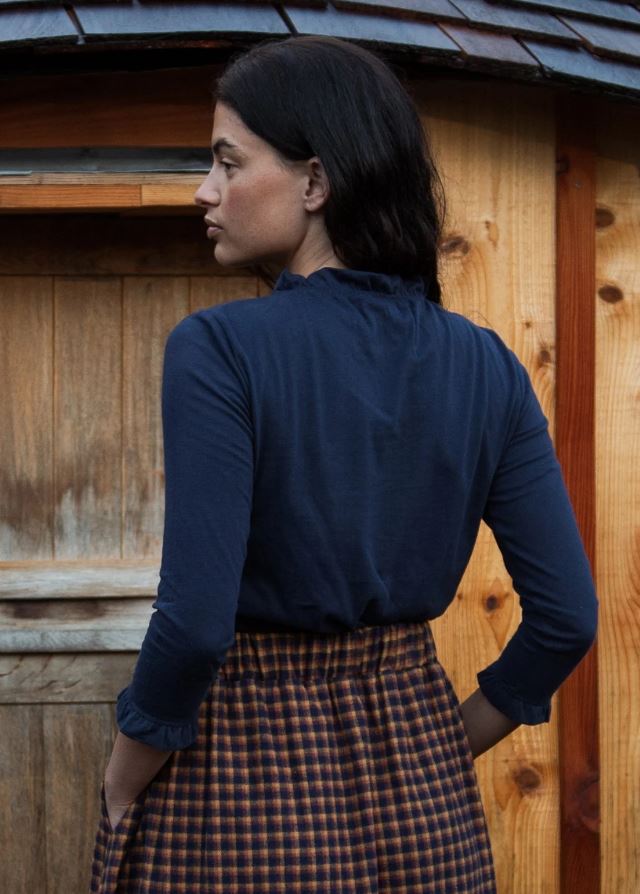 Pearl Organic Cotton Jersey Top