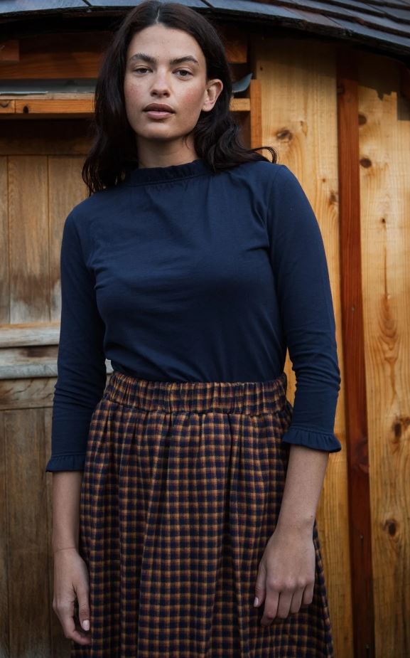 Pearl Organic Cotton Jersey Top