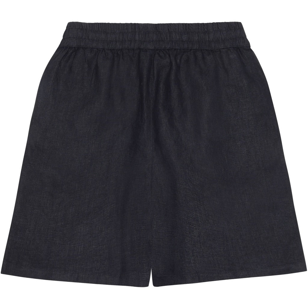 POSEY wide mid-rise linen shorts
