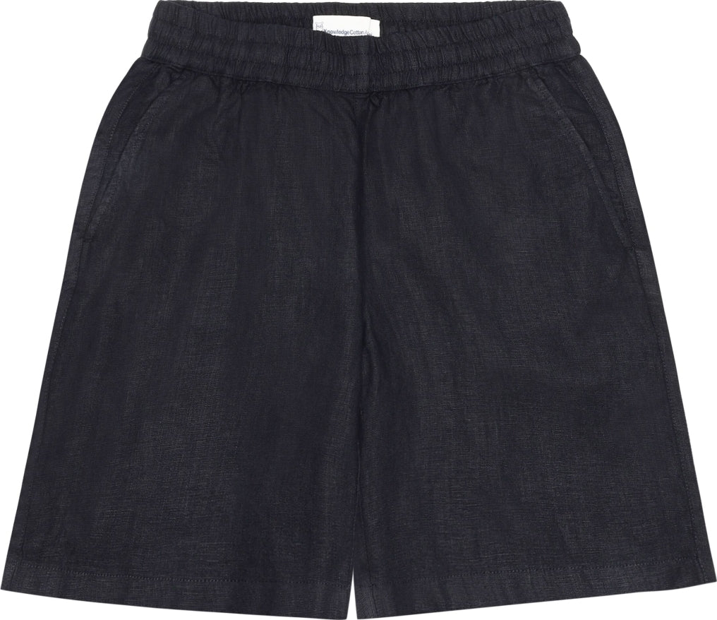 POSEY wide mid-rise linen shorts