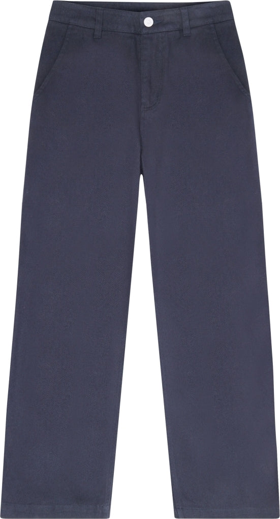 POSEY wide mid-rise twill pant
