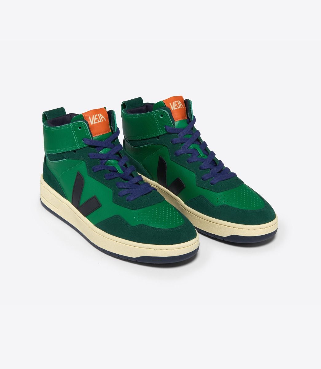 V-95 O.T. Leather Emeraude Black