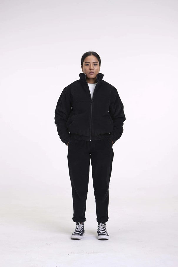 Rubey Black Corduroy