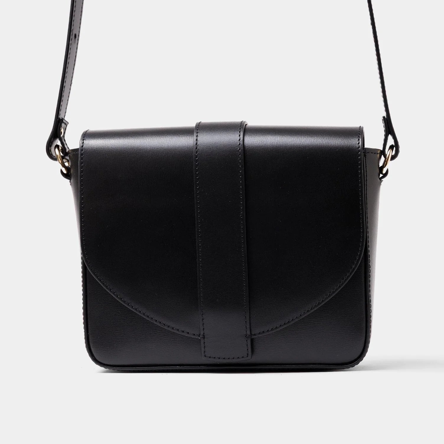 Shatel Crossbody Bag - Nappa Schwarz