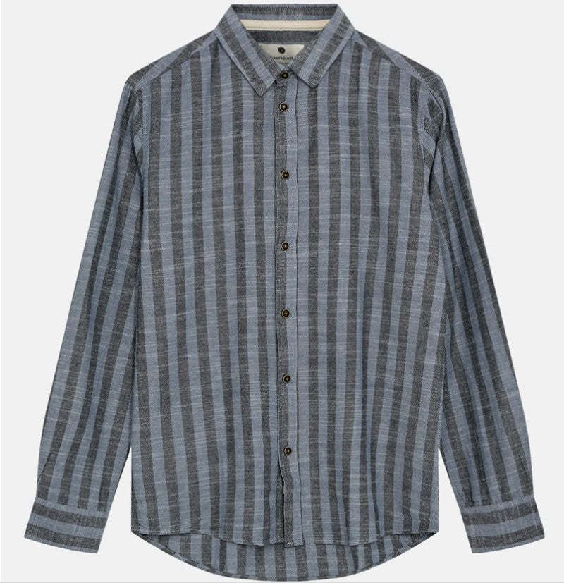 Akleif L/S Double Stripe Shirt Regular