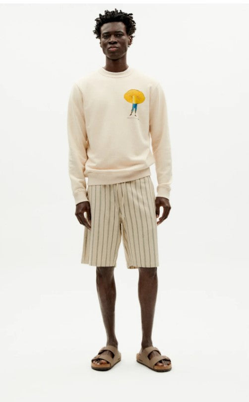 Fog Canvas Stripes Pande Shorts