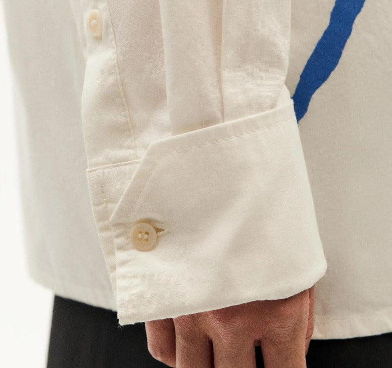 White blouse Flower Juana