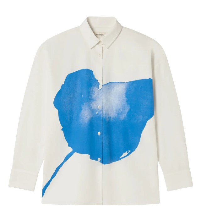 White blouse Flower Juana