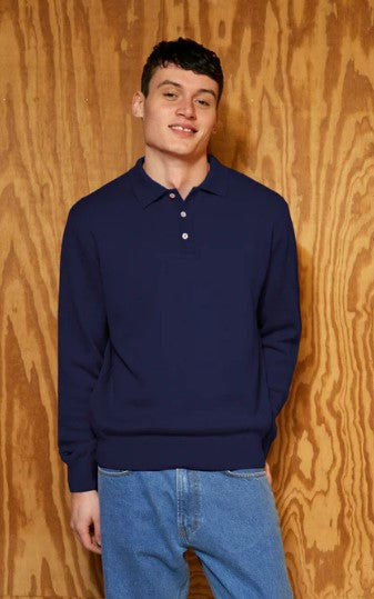 Base Merino Polo Knit