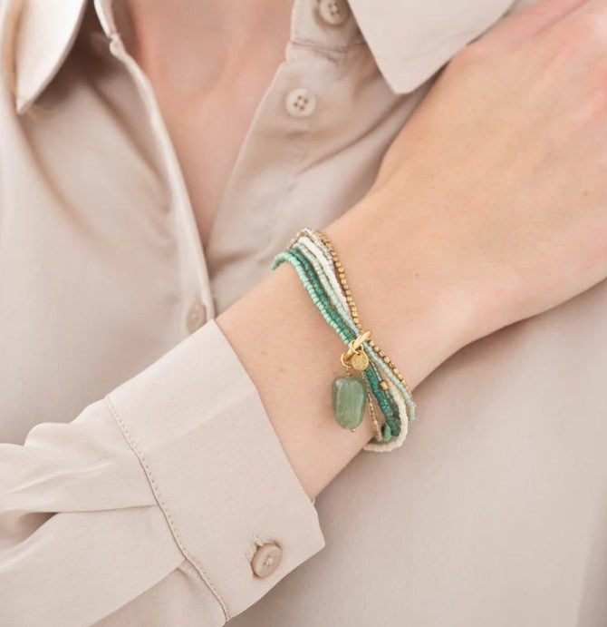 Nirmala Aventurine GC Bracelet