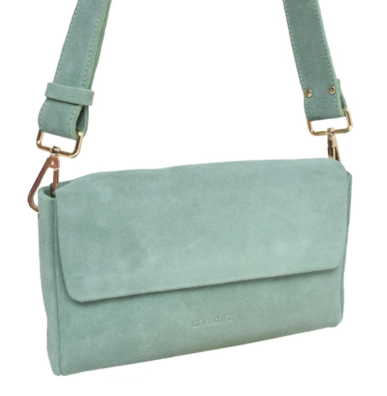 Large Pack Suede Menta