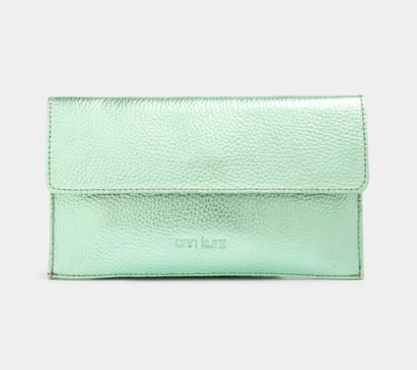 Mini Thin Clutch metallic provence