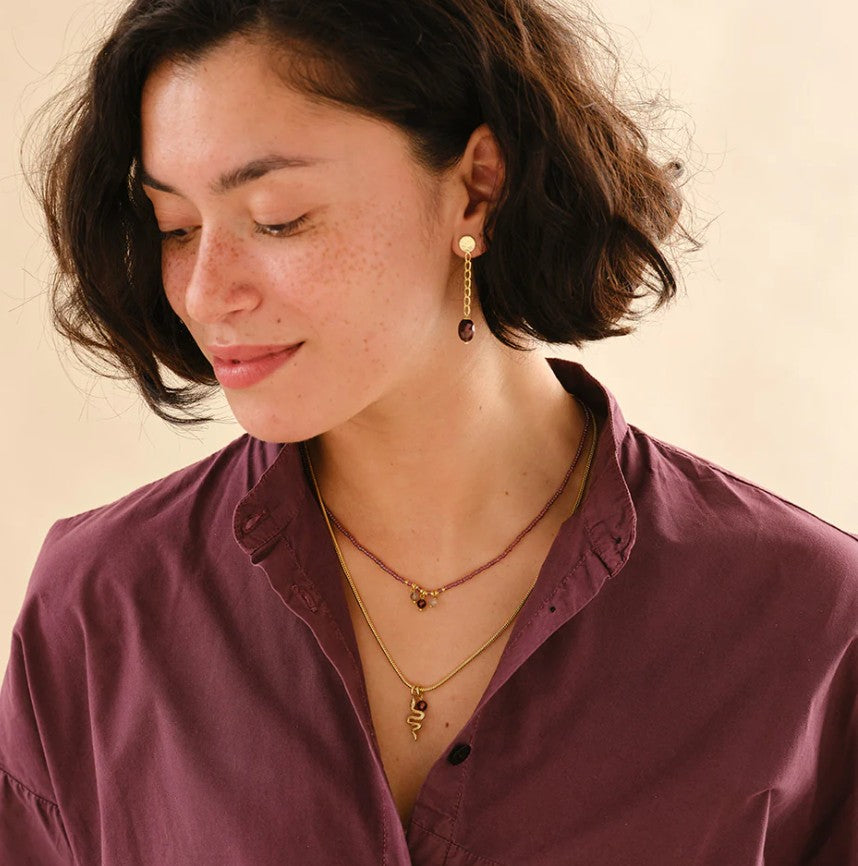 Imagine Garnet Necklace