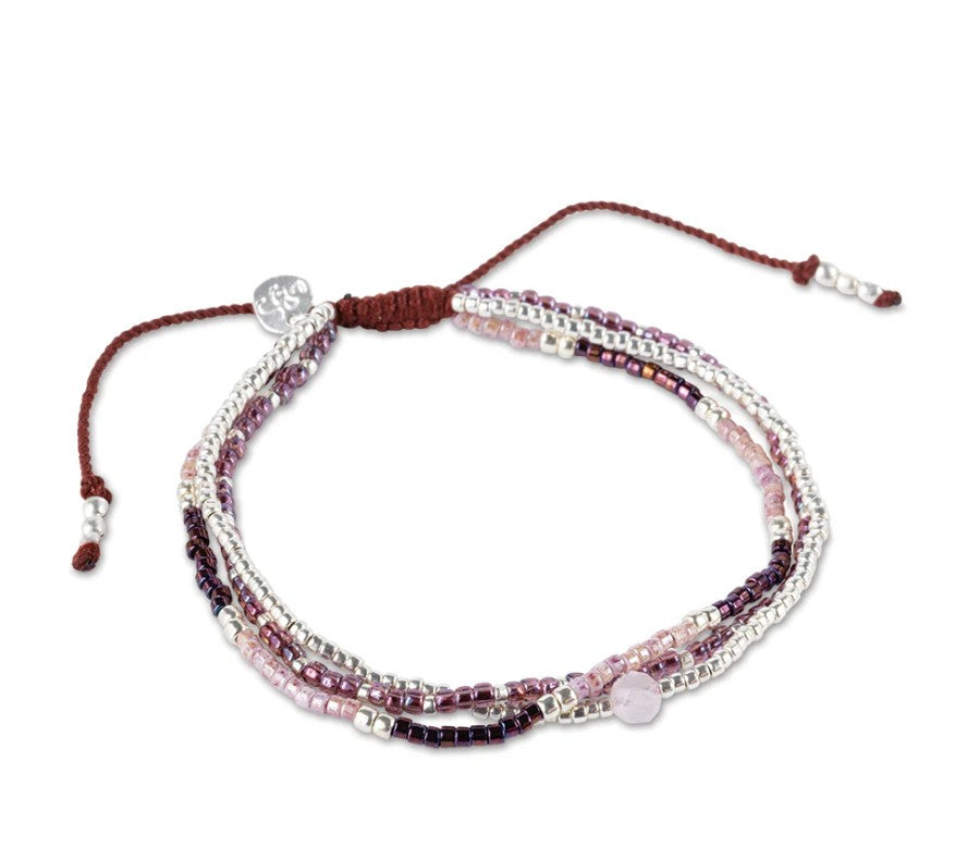 Reflection Rose Quartz Bracelet