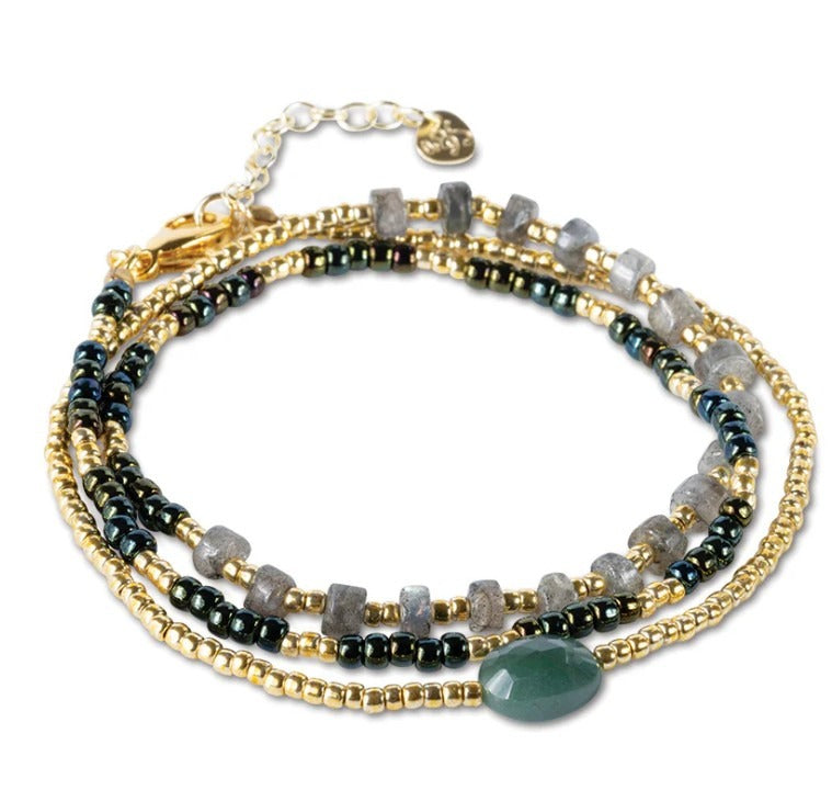 Identity Labradorite Aventurine Bracelet