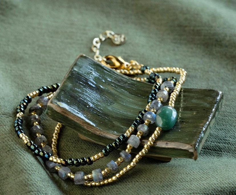 Identity Labradorite Aventurine Bracelet